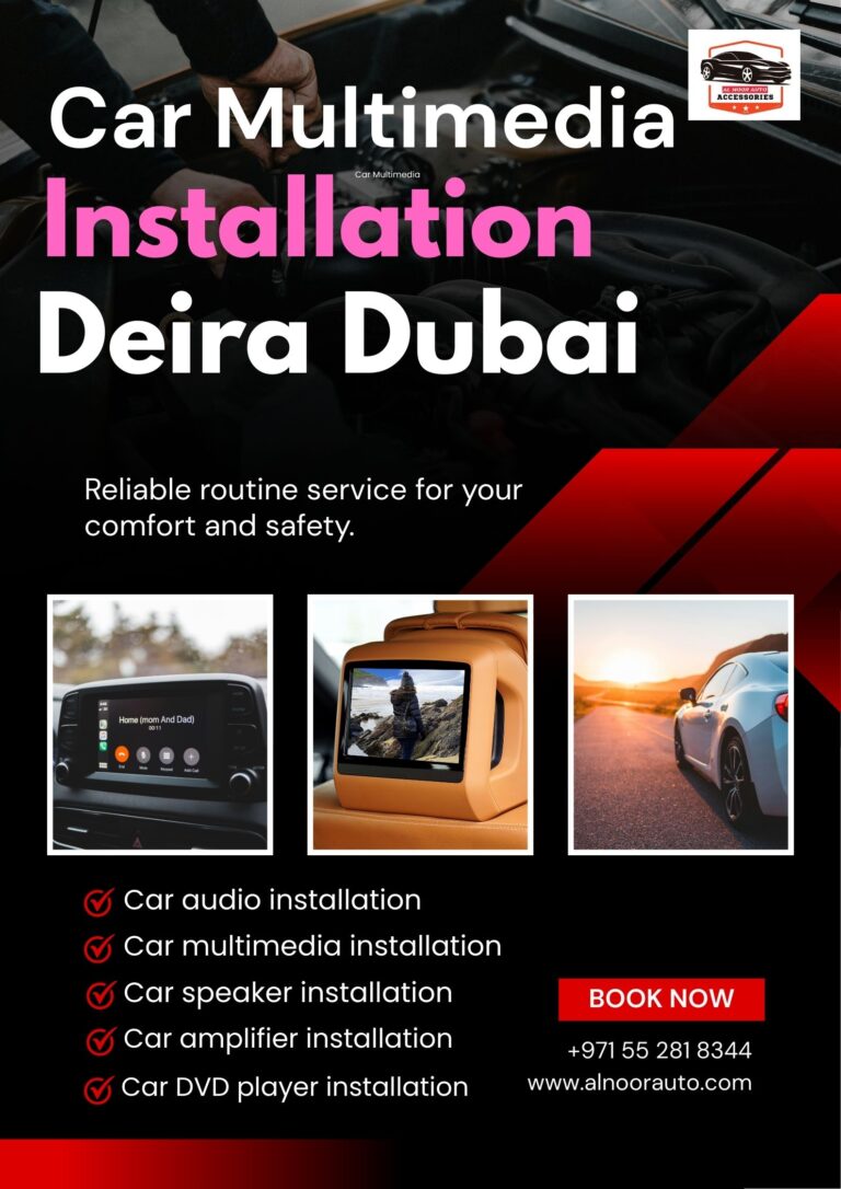 Car Multimedia Installation Deira Dubai
