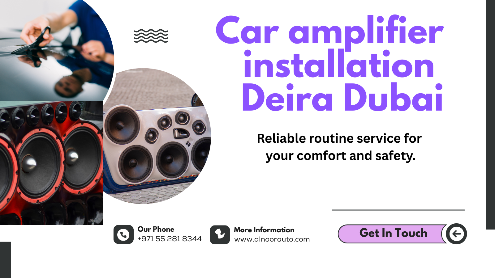 Car Amplifier Installation in Deira Dubai