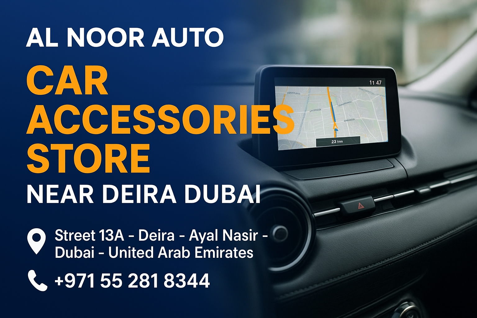 Car Accessories Store Near Deira Dubai
