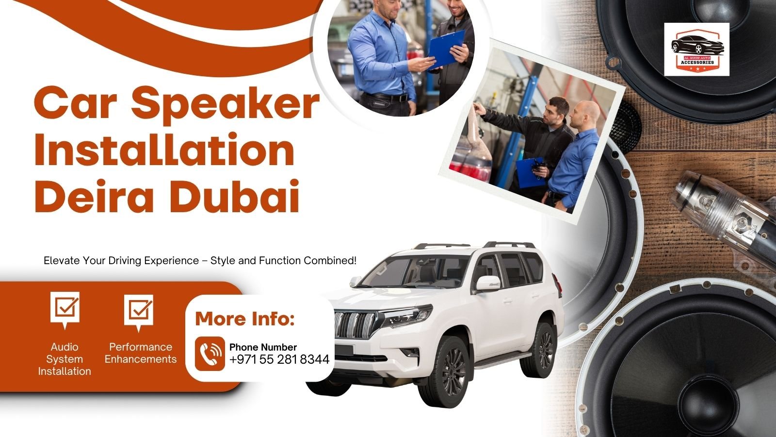 Car Speaker Installation Deira Dubai