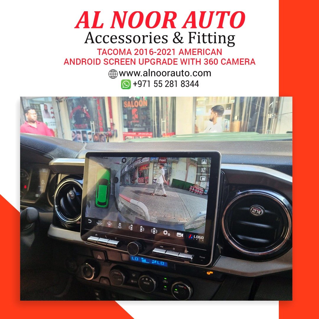 Car Digital Display Installation in Deira Dubai | Al Noor Auto